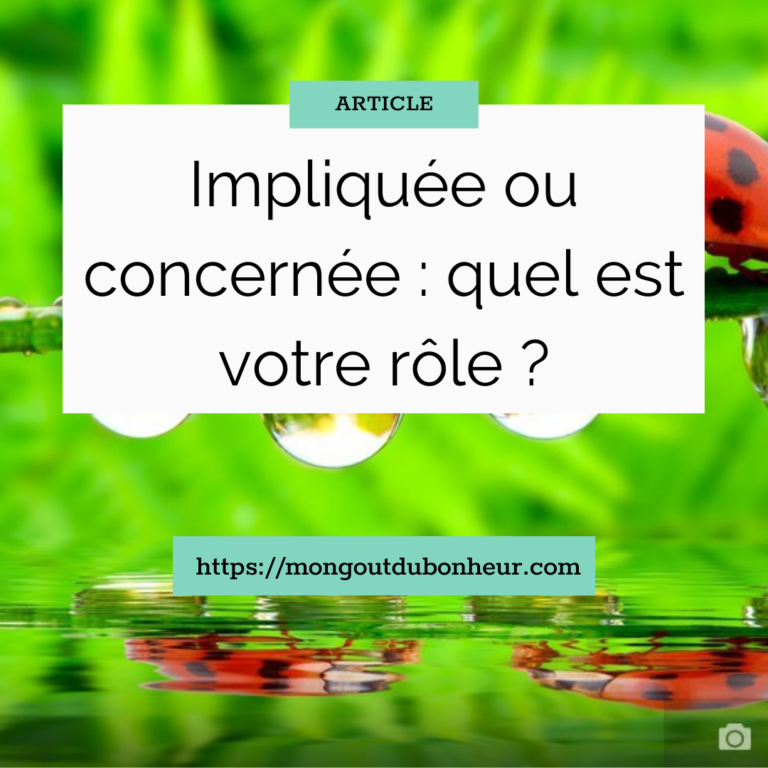 impliquee concernee